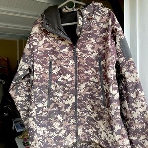 Men’s Camo rain jacket